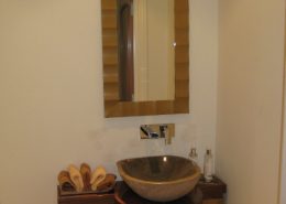 American Black Walnut clockroom unit And Mirror