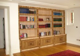 Zebrano Bookcase