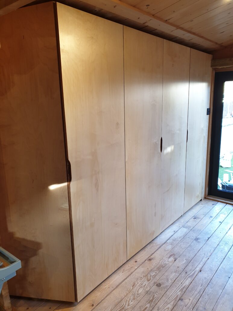 Birch plywood fitted wardrobes deals